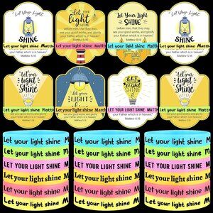 Christian Bracelets Gift Set Silicone Wristbands Bible Verse Cards Religious